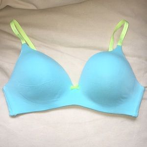 GUC Victoria’s Secret Teal No UW Bra Size 38C